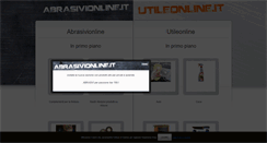 Desktop Screenshot of abrasivionline.it